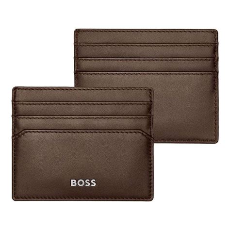 boss business card holder|hugo boss card holder sale.